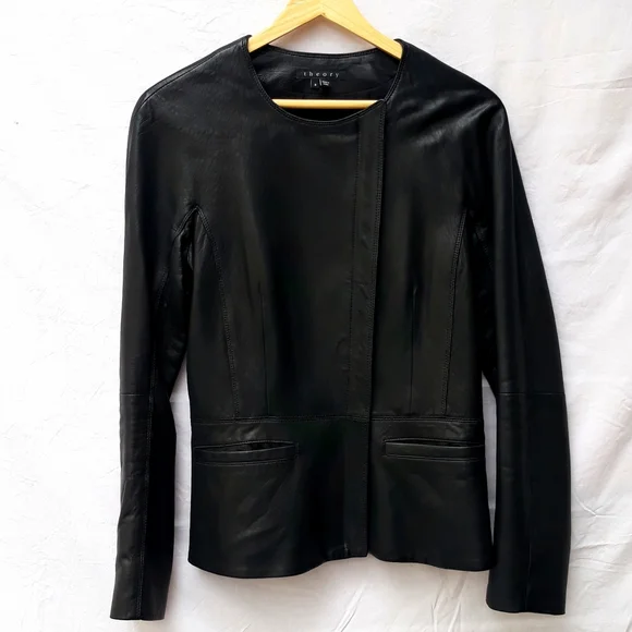 Theory ford enora leather jacket - Picture 4 of 14